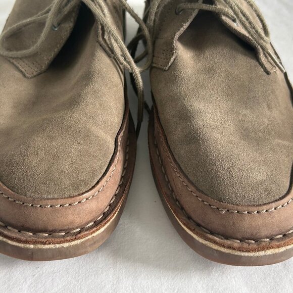 Clarks Bushacre Rand Chukka Boots Brown Leather Lace Up Mens Shoes 10M